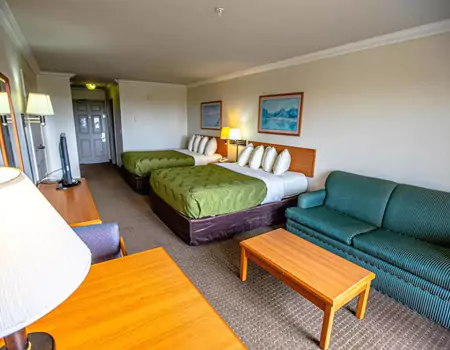 Room reservation in Ocean Shores, WA